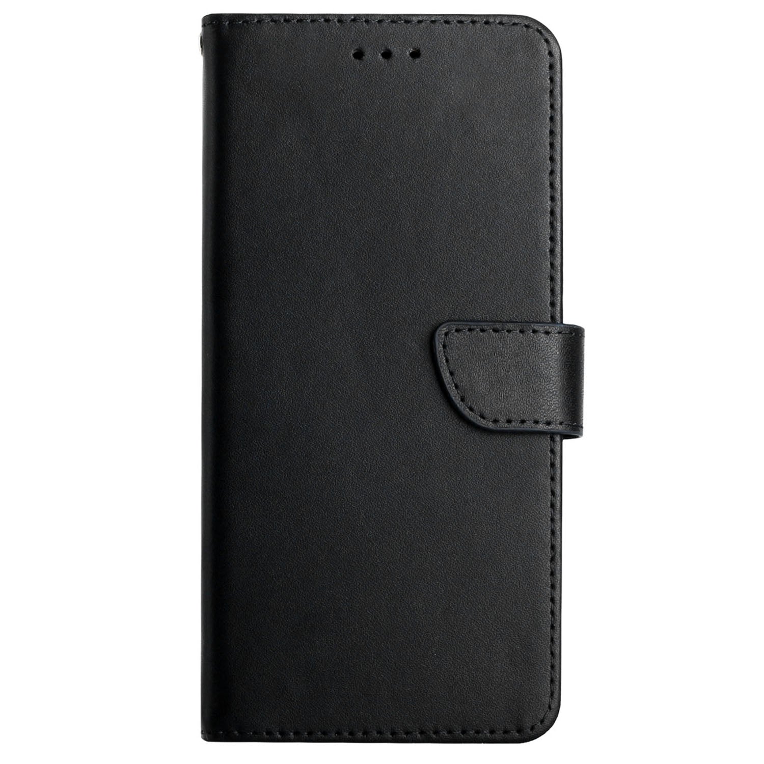 HT02 For Samsung Galaxy Xcover7 Genuine Cow Leather Phone Case Wallet Flip Cover - Black HT02 For Samsung Galaxy Xcover7 Genuine Cow Leather Phone Case Wallet Flip Cover - Black